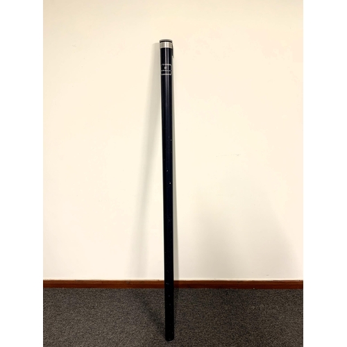 256 - A Hardy fly fishing rod in metal tube, Hardy Ultralite, 7 weight, 9 1/2ft long