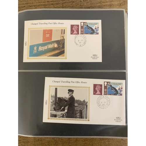 288 - Four albums of first day covers and stamps, two mostly filled and two part filled