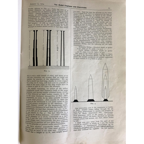 296 - Nine books of The Model Engineer and Electrician, dated 1912, 1913, 1914, 1915 (3), 1916, 1918 and 1... 