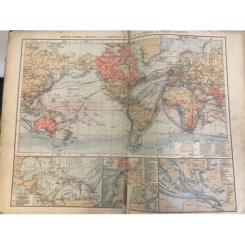 298 - A large Times Atlas, dated 1895 (as found)