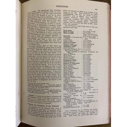 299 - Two books on The Household Physician, Volume 1 and Volume 2, dated 1934, The Gresham Publishing Comp... 