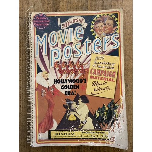 50 - A large vintage book '50 Years of Movie Posters' by John Kobal (outer cover worn)