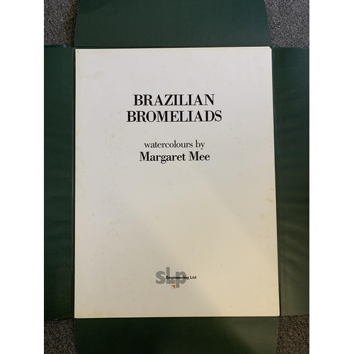 85 - A limited edition portfolio of prints by Margaret Mee, Brazilian Bromeliads, produced in a limited r... 