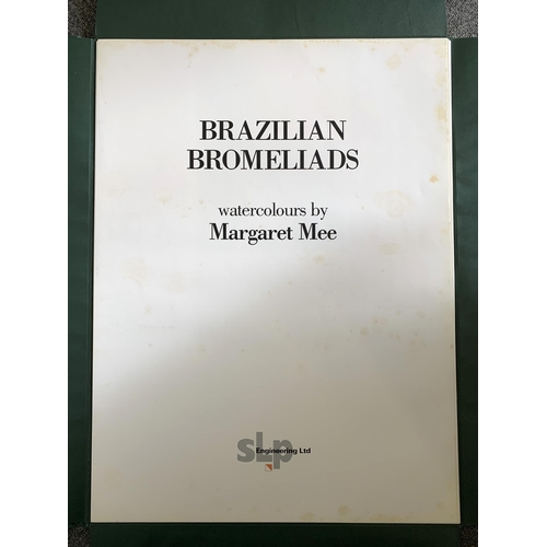 86 - A limited edition portfolio of prints by Margaret Mee, Brazilian Bromeliads, produced in a limited r... 