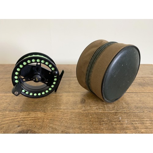 262 - An Orvis Battenkill Large Arbor IV fishing reel in original case