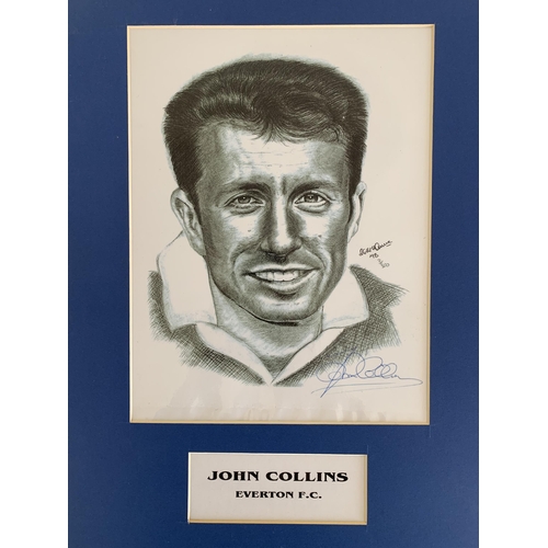 152 - A framed and glazed print of an Alan Damms picture dated 2004 of the 1996 Martin Peters world cup go... 