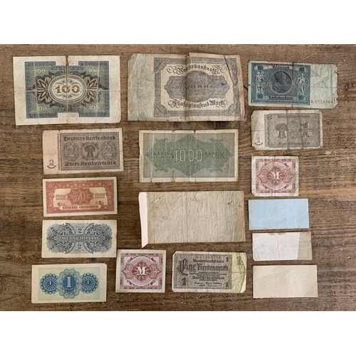 200 - German WW1 and WW2 emergency money notes