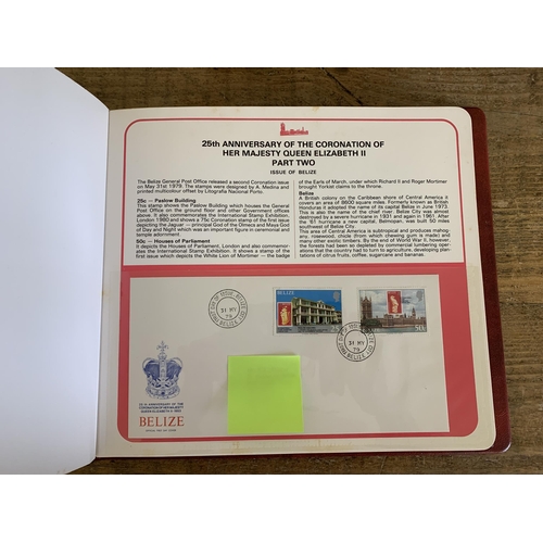 308 - Two albums of British Commonwealth first day covers, circa 1979 and 1980 plus some loose FDC's etc