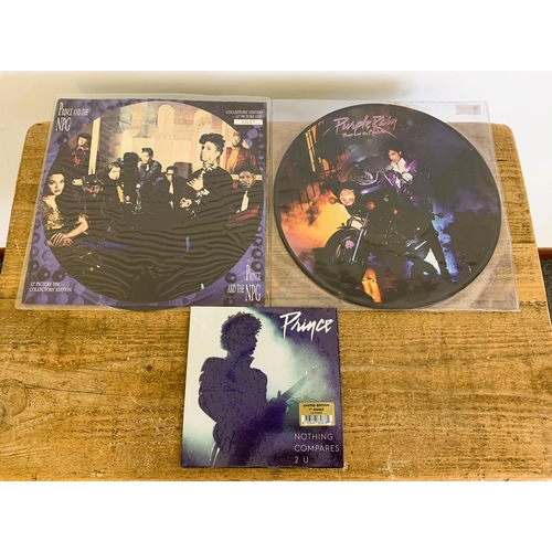 237 - Prince Purple Rain picture disc LP, Prince and the NPG 12