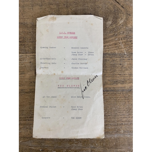 34 - A selection of ephemera including a vintage London Weekend Television internal telephone directory, ... 