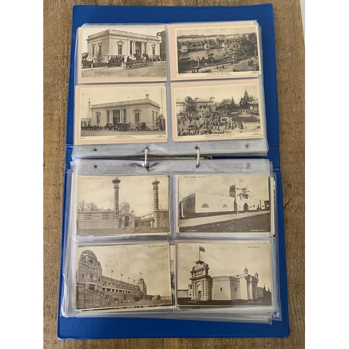 35 - British Empire Exhibition 1924, a well filled postcard album with cards from the event, various worl... 