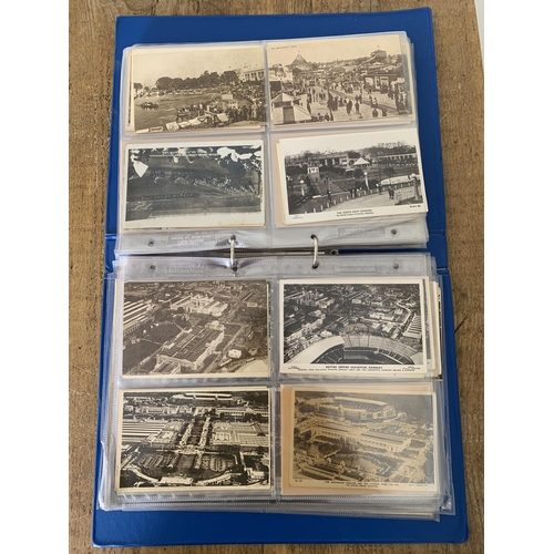 35 - British Empire Exhibition 1924, a well filled postcard album with cards from the event, various worl... 