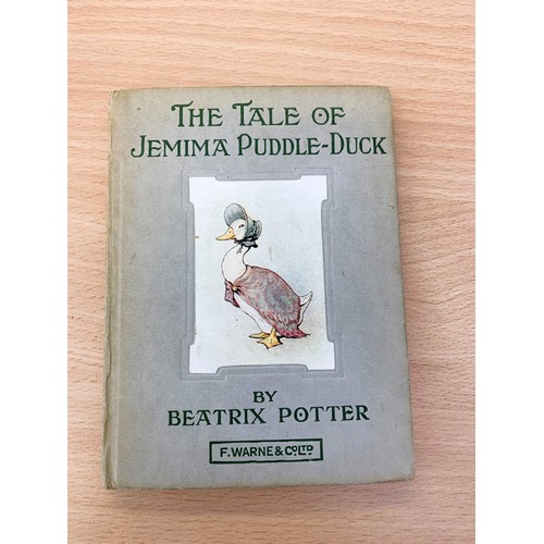 36 - Thirteen vintage F Warne & Co Ltd Beatrix Potter small books to include 1908 The Tale of Jemima Pudd... 