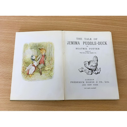 36 - Thirteen vintage F Warne & Co Ltd Beatrix Potter small books to include 1908 The Tale of Jemima Pudd... 