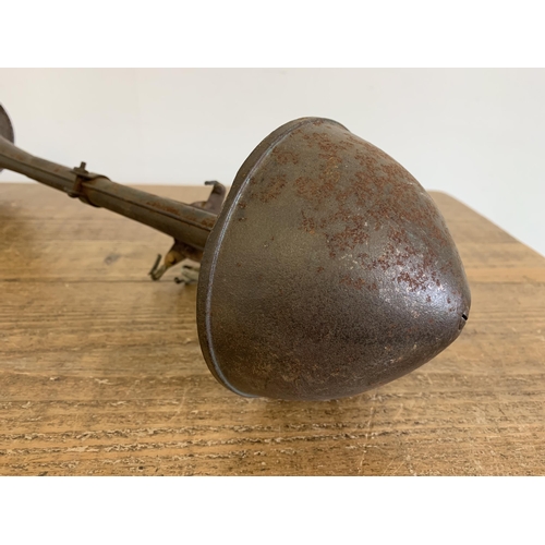 147 - A large circa 1930's (possibly Sparton Tornado) car or truck horn with mounting bracket and residue ... 