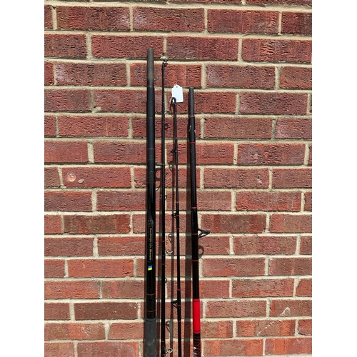 436 - A Sunbridge 12ft Skorpio 4-8oz sea rod plus a heavy duty boat rod