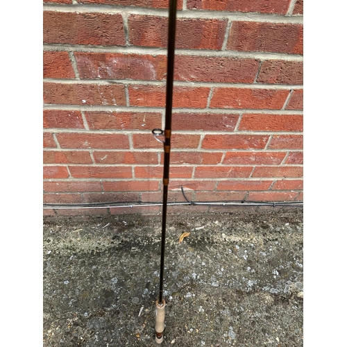 437 - A Scierra Matuka 10ft 7 WT travel rod in tube, in good condition