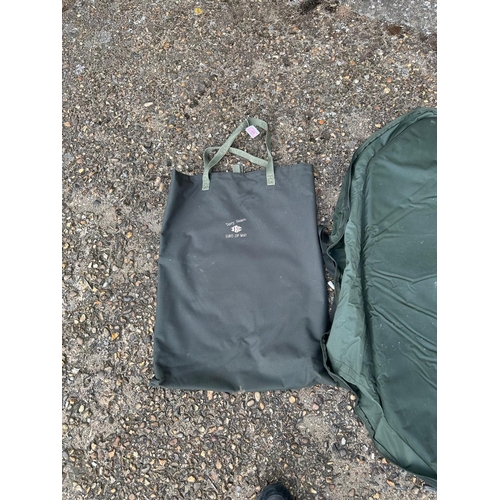 439 - A JRC carp sling in a Terry Hearn JRC zip bag