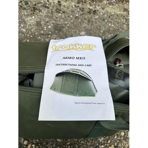 440 - A Trakker Armo MkII fishing tent, very light use