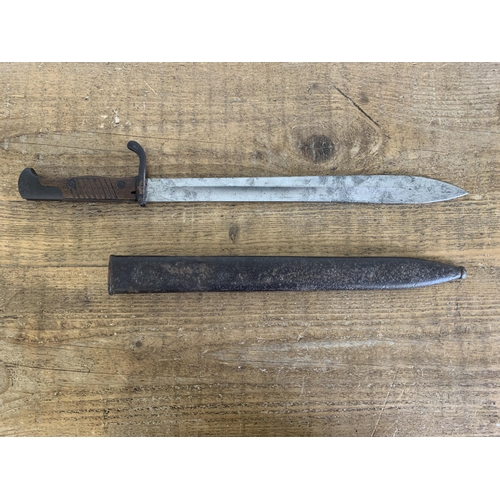 61 - A WW1 German butcher bayonet