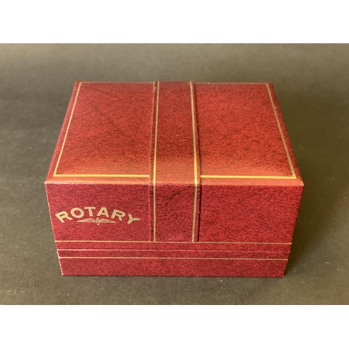 335 - A quartz Rotary wristwatch in associated box