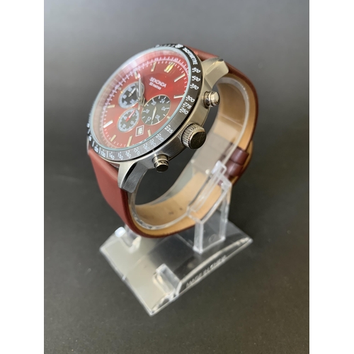 105 - A boxed Sekonda Velocity chronograph wristwatch