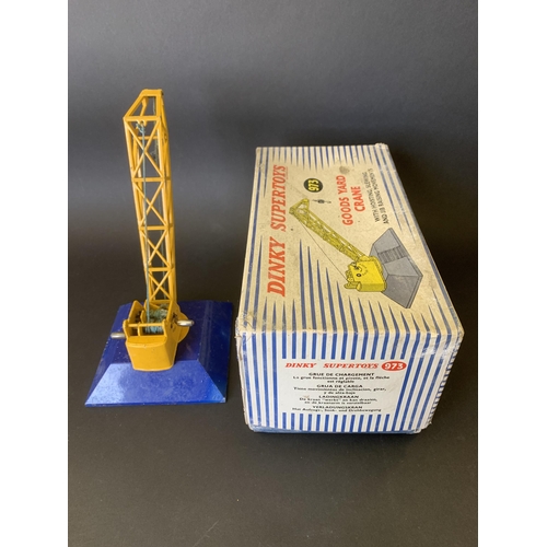 182 - A boxed Dinky Supertoys 973 goods yard crane (playworn condition and box as found)