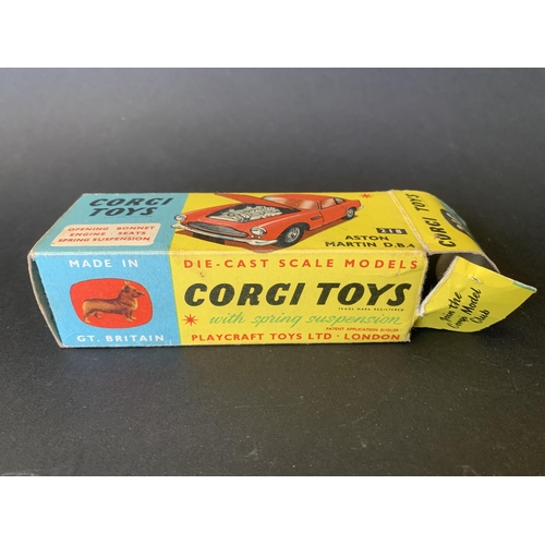 189 - A boxed Corgi No.218 Aston Martin DB4 (mild playwear and box mild playworn)