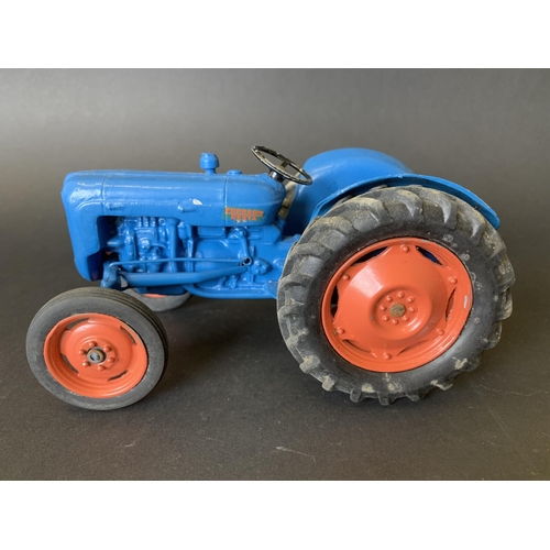 193 - A boxed Chad Valley 'Fordson Dexta' scale model tractor (playwear and box as found)