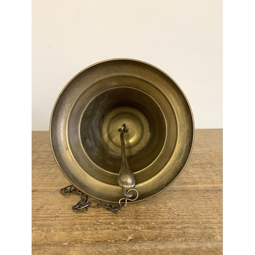 34 - A large brass bell