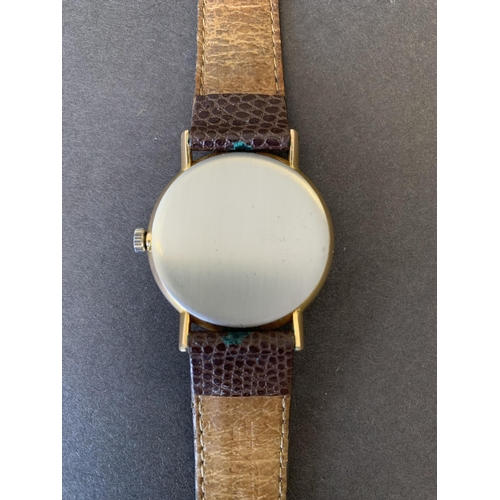 119 - A vintage Omega gents wristwatch (wear to outer case and possible back replacement)