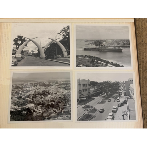 24 - A collection of 1950's onwards loose Royal Navy photographs including HMS Indomitable petrol explosi... 