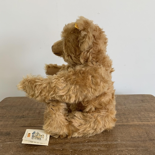 45 - A boxed Steiff Classic growling teddy bear, height approx. 18