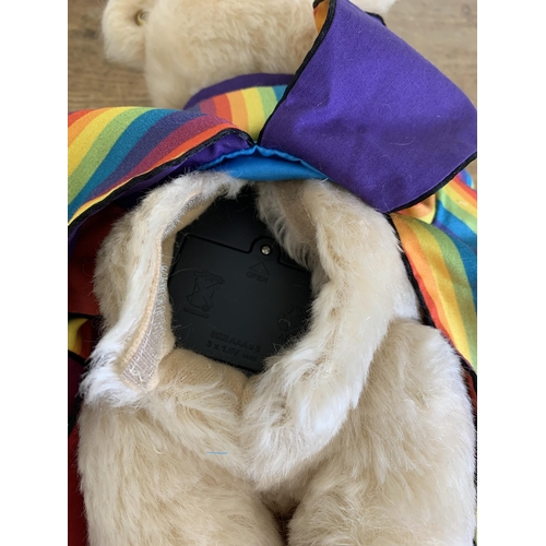 54 - A boxed musical Steiff teddy bear 'Joseph', limited edition No.00979/2008, with certificate and inst... 