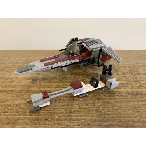 63 - A constructed Lego Star Wars 6205 set