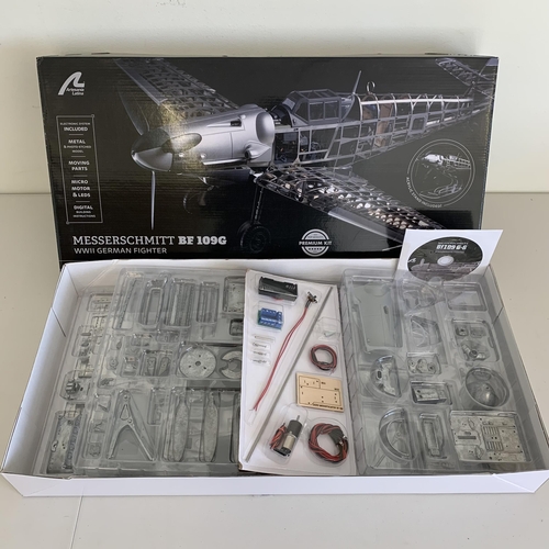 15 - A boxed Premium Kit 'Artesania Latina' Messerschmitt BF109G, metal model 1:16 scale, box complete