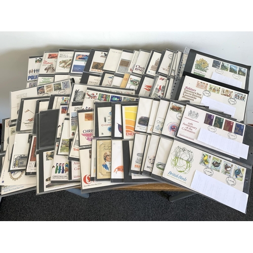 163 - A collection of 1970's/80's FDC's, decimal and pre decimal