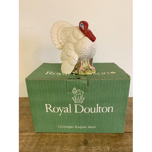 270 - A boxed Royal Doulton Bernard Matthews white turkey, limited edition No.2673