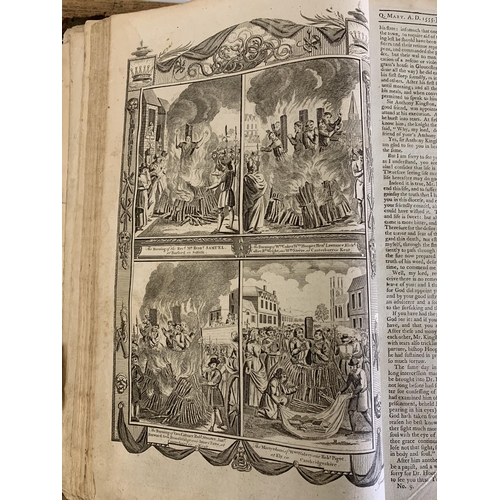 289 - Fox's Book of Martyrs: antique book 'The New and Complete Book of Martyrs; or, an Universal History ... 