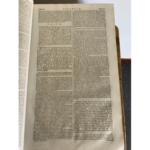 290 - A pair of antique books Volume 1 and 2 'Henry's Bible' Exposition of the Old and New Testament by Ma... 