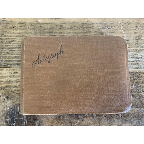 291 - A 1960 autograph book, signatures include Richard Attenborough, Herbert Lom, Googie Withers, Petula ... 