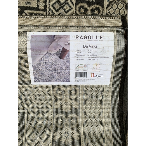 308 - Two Belgian floor rugs, 80cm x 150cm