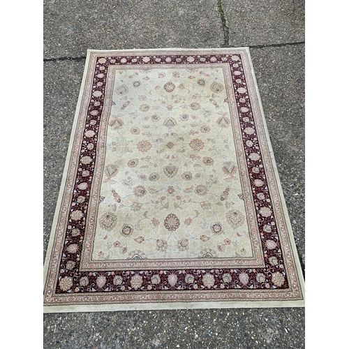 309 - A Belgian floor rug, 160cm x 230cm