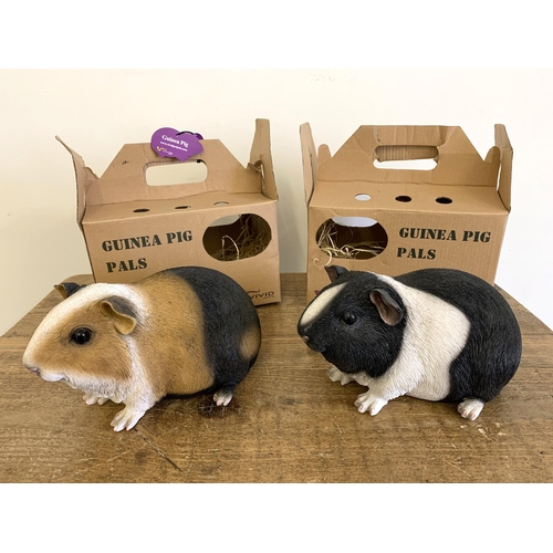 326 - Two boxed Vivid Arts full size guinea pig models