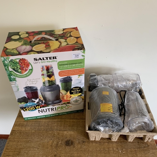 328 - A new and boxed Salter Nutri Pro 1200 juicer