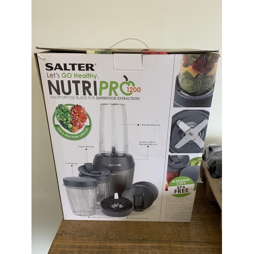 328 - A new and boxed Salter Nutri Pro 1200 juicer