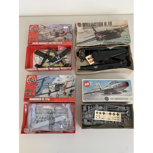 4 - A selection of Airfix model aeroplanes, approx. 17 (some of the boxes are sealed, some have been ope... 