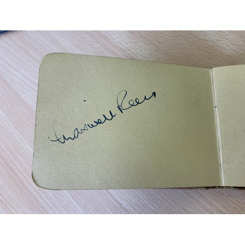 291 - A 1960 autograph book, signatures include Richard Attenborough, Herbert Lom, Googie Withers, Petula ... 