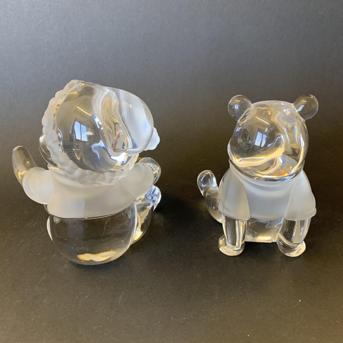 191 - Five vintage Lennox Crystal animal themed figurines including two Disney issues owl and bear, all wi... 