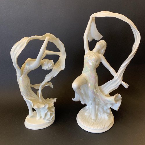 194 - Royal Worcester 1991 porcelain figurine 'Spirit of the Dance' limited edition 231/5000, 9 1/2